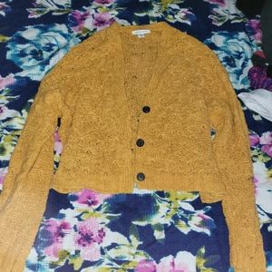 American eagle cropped cardigan